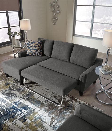 Coupon Leather Sleeper Sofa With Chaise